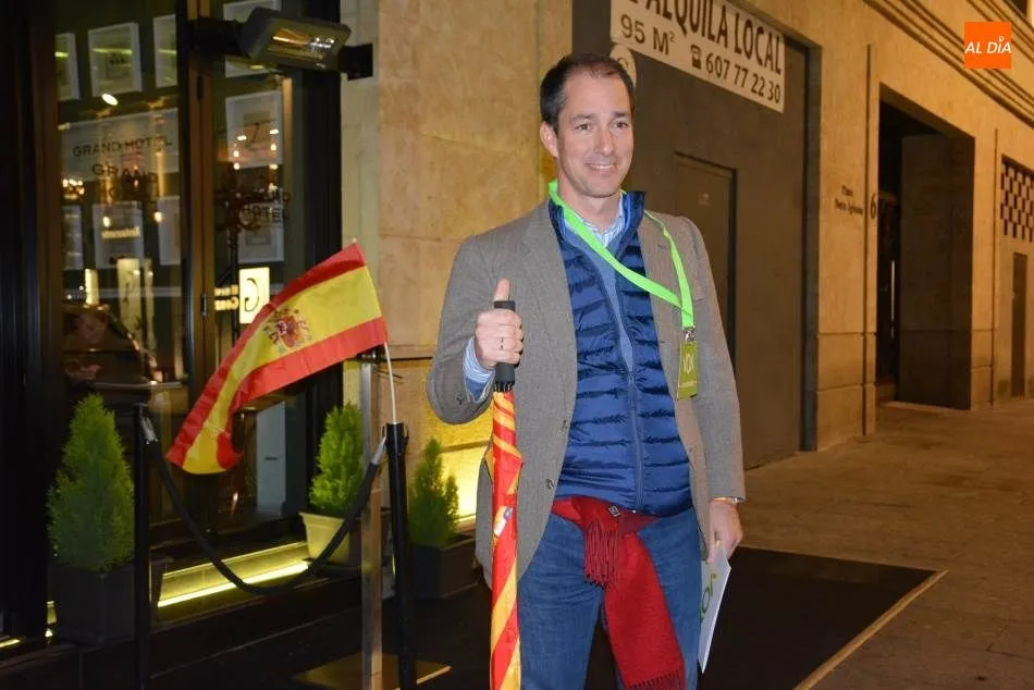 Víctor Guido González Coello de Portugal, diputado electo por la provincia de Salamanca Y vicepresidente primero de la Ejecutiva nacional que preside Santiago Abascal