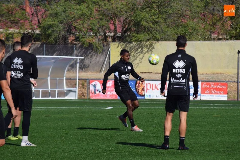 Matthieu, en un entrenamiento