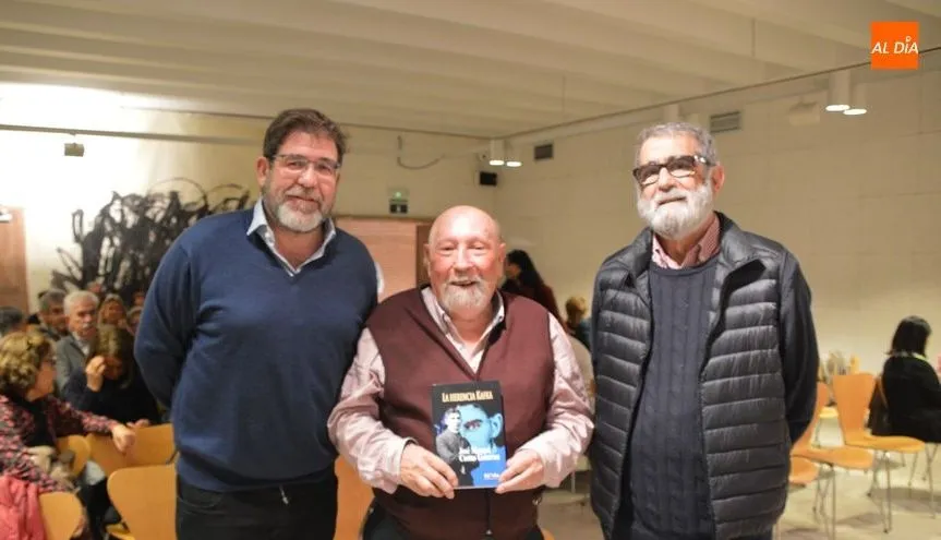 Presentación de ‘La herencia de Kafka’ en la Casa de las Conchas. Foto: Lydia González