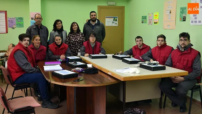 Ocho personas participan en el programa de formación y empleo Peñaranda Renueva
