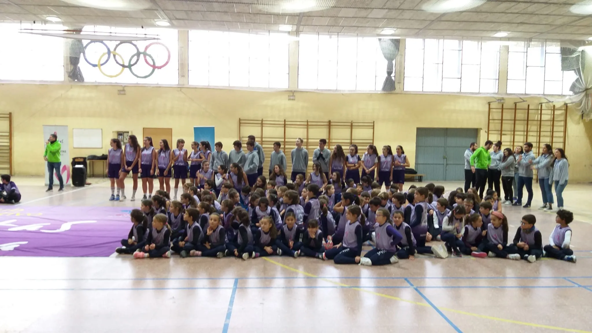 Presentación de las escuelas deportivas del Colegio Maristas de Salamanca