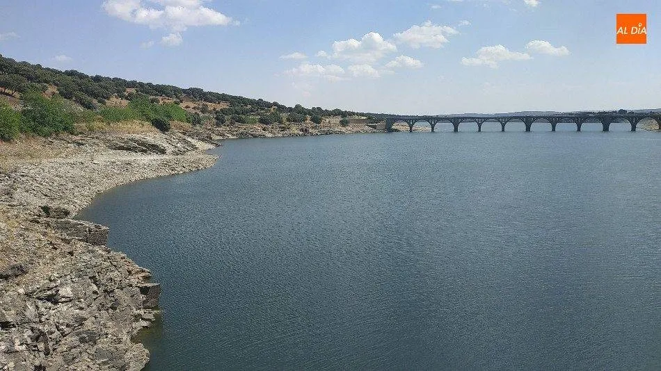 Pantano de Santa Teresa en Salamanca
