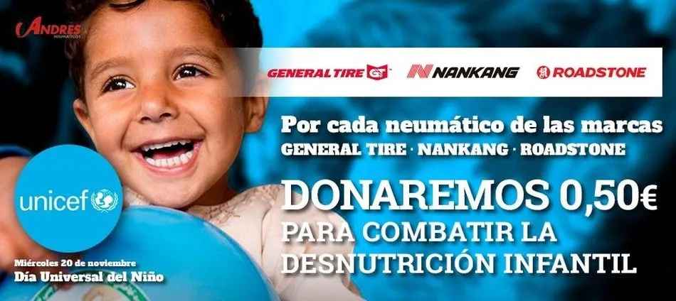 Grupo Andrés se une al #RetoRescate de Unicef contra la desnutrición infantil  
