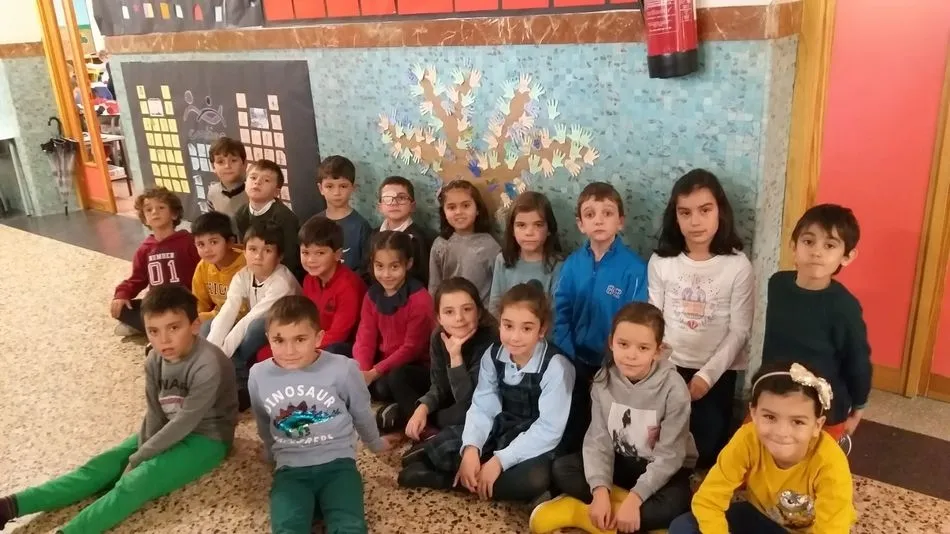 Todos los alumnos participaron en la actividad cuyo lema era ‘Por mí y por todos mis compañeros’