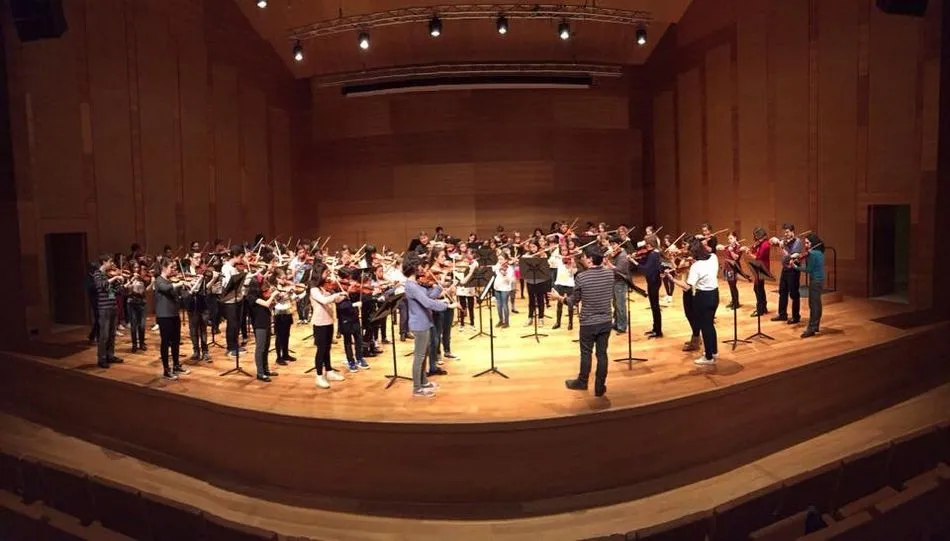 Alumnos del Conservatorio Profesional de Música de Salamanca