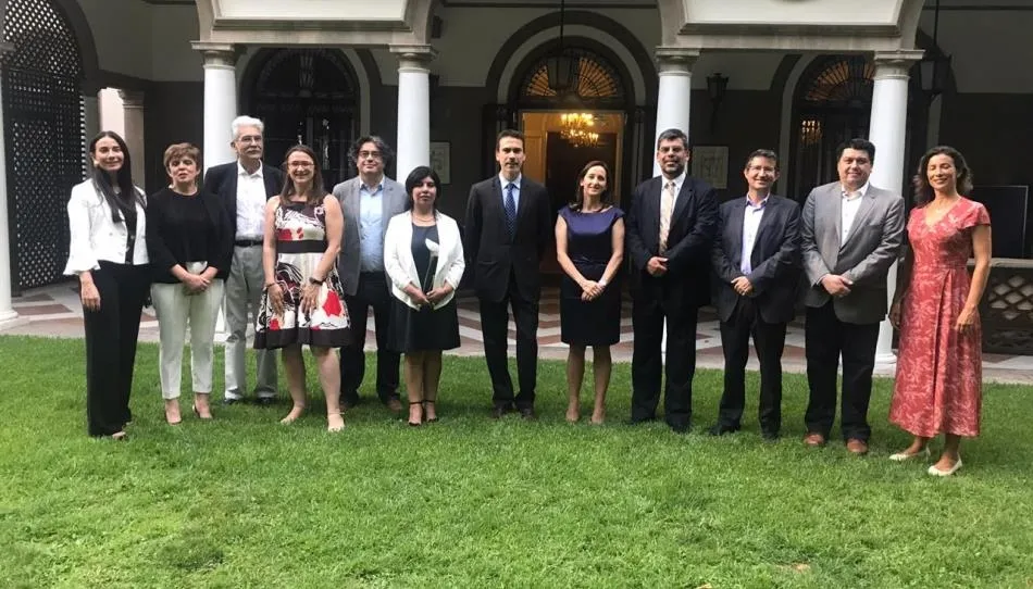 Enrique Ojeda Vila, embajador de España en Chile, fue el padrino de la apertura de este nuevo capítulo de la asociación