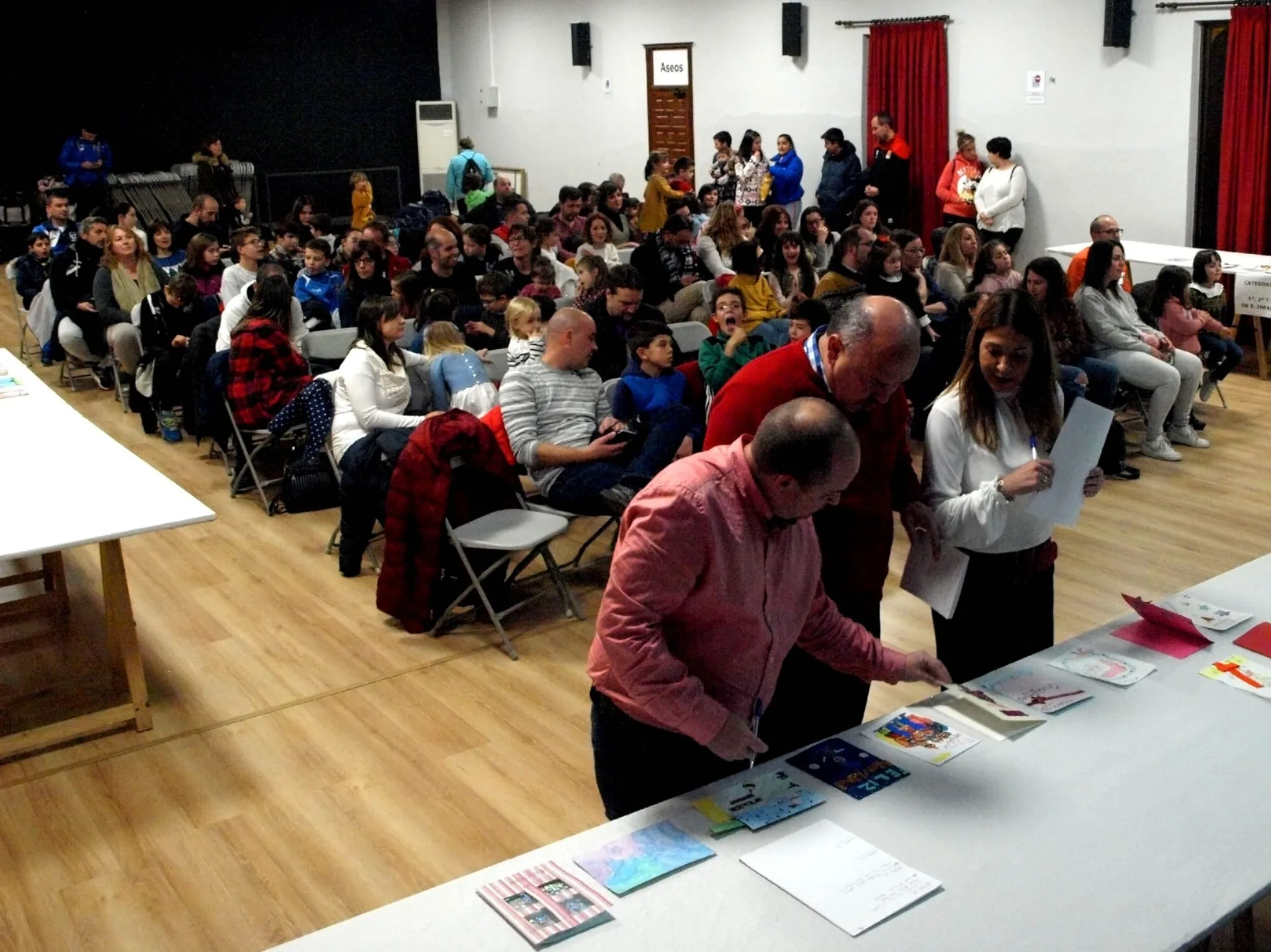 Elección de los ganadores por parte del jurado