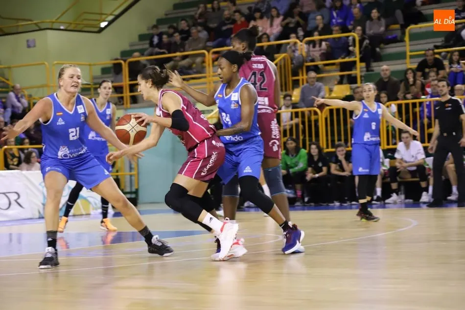 Imagen del último partido en casa del Avenida