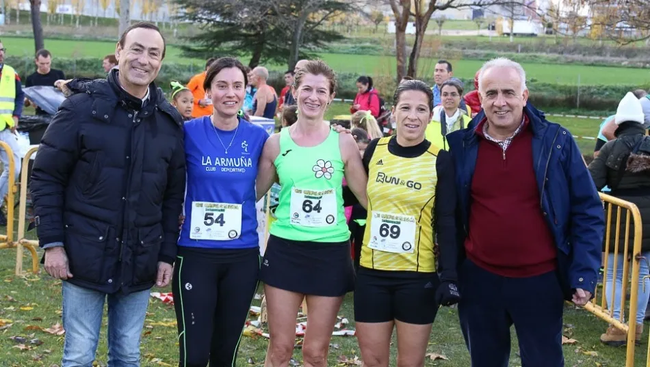Las tres primeras en categoría femenina