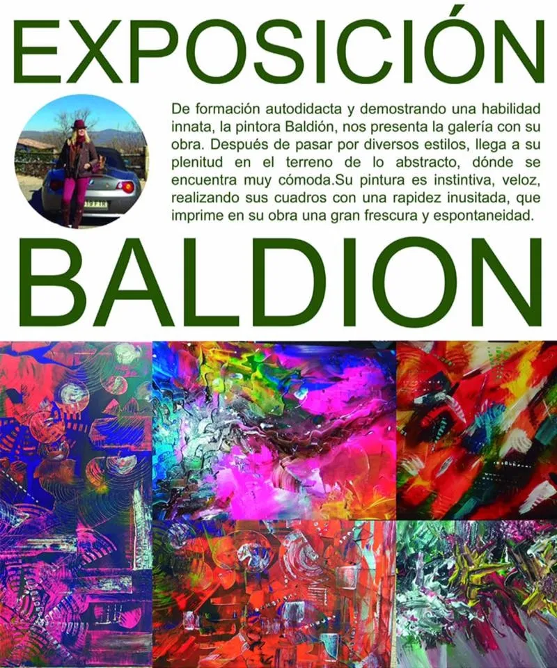 La pintora Baldión expone en Linares de Riofrío
