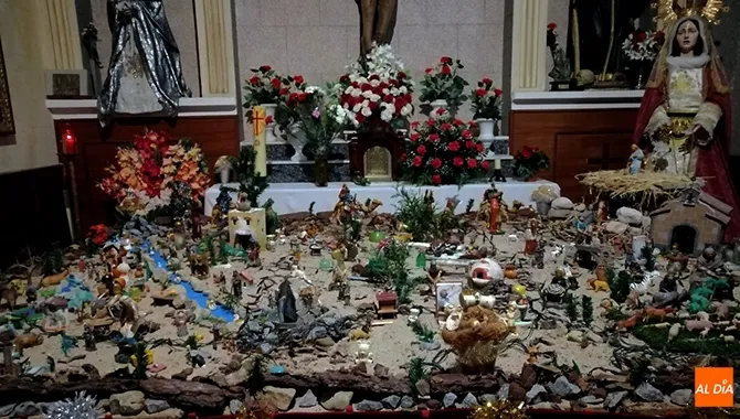 El Belén del Humilladero ha retirado todos los personajes animados de la muestra