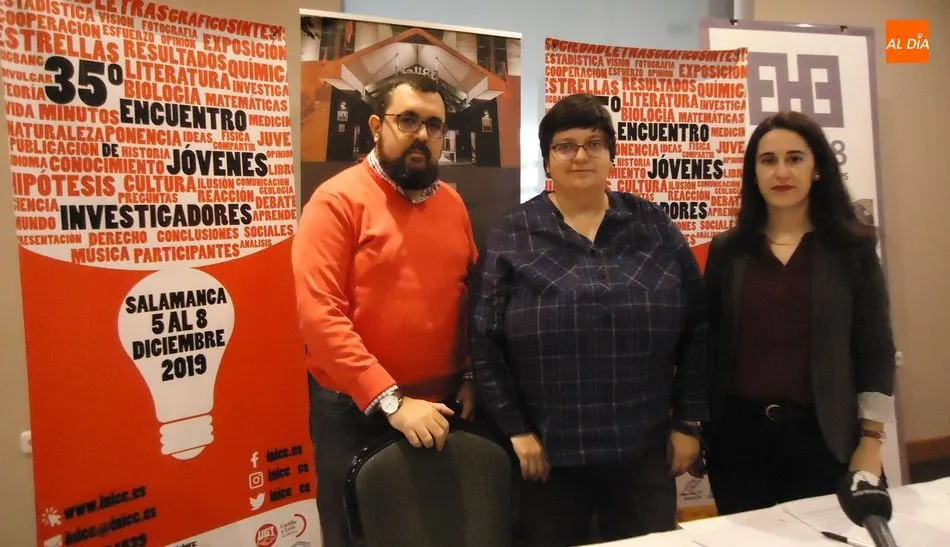 Marcos Merino, Mara Ruiz y María Isabel Martín han presentado el encuentro de INICE