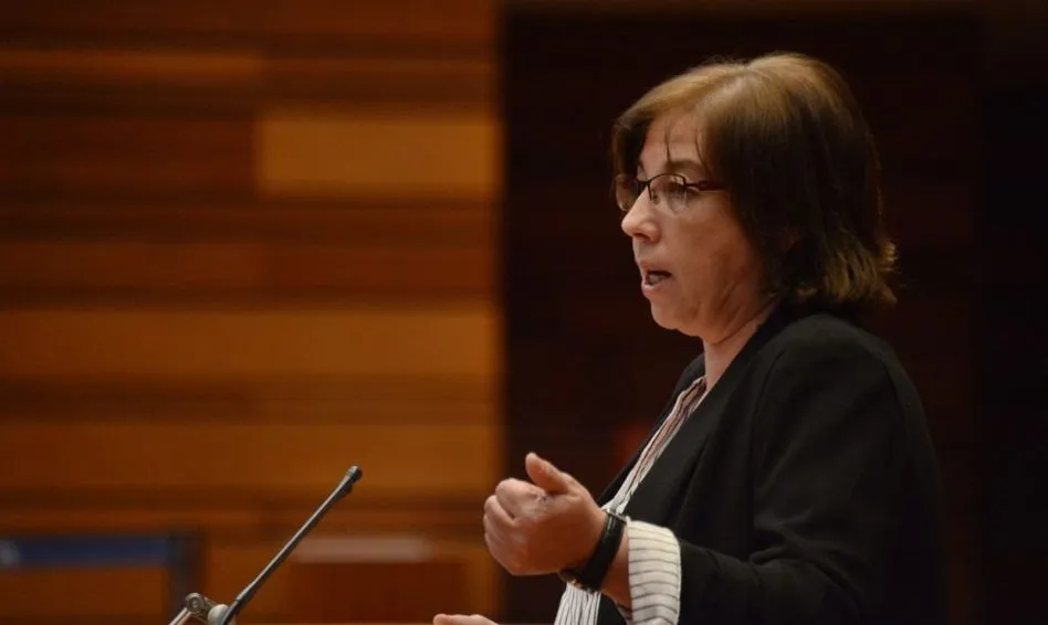 La procuradora  del PSOE por Salamanca, Carmen García