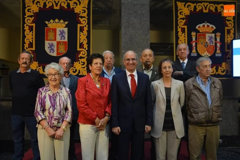 Homenaje a los alcaldes y alcaldesas elegidos en el año 1979, en el Día de la Provincia de Salamanca
