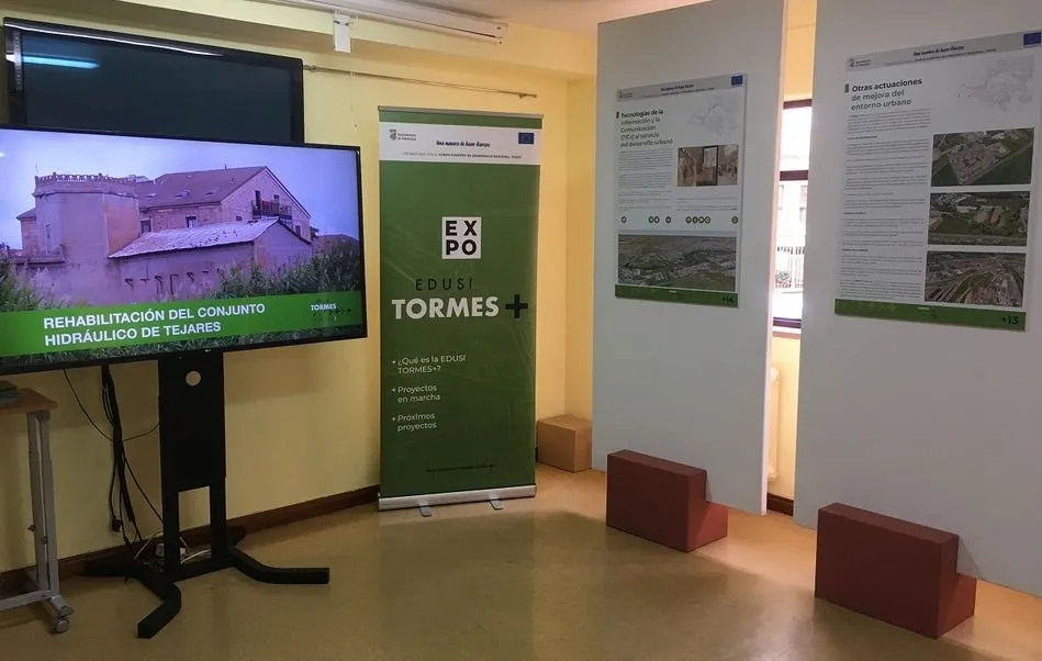 Exposición sobre los proyectos de la Estrategia Tormes+