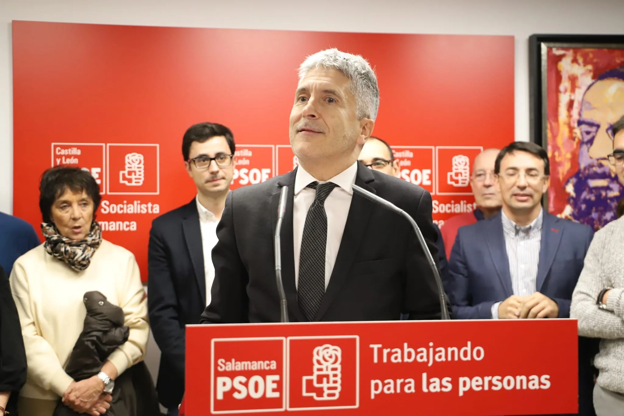 El ministro del Interior, Fernando Grande-Marlaska. Foto: Lydia González