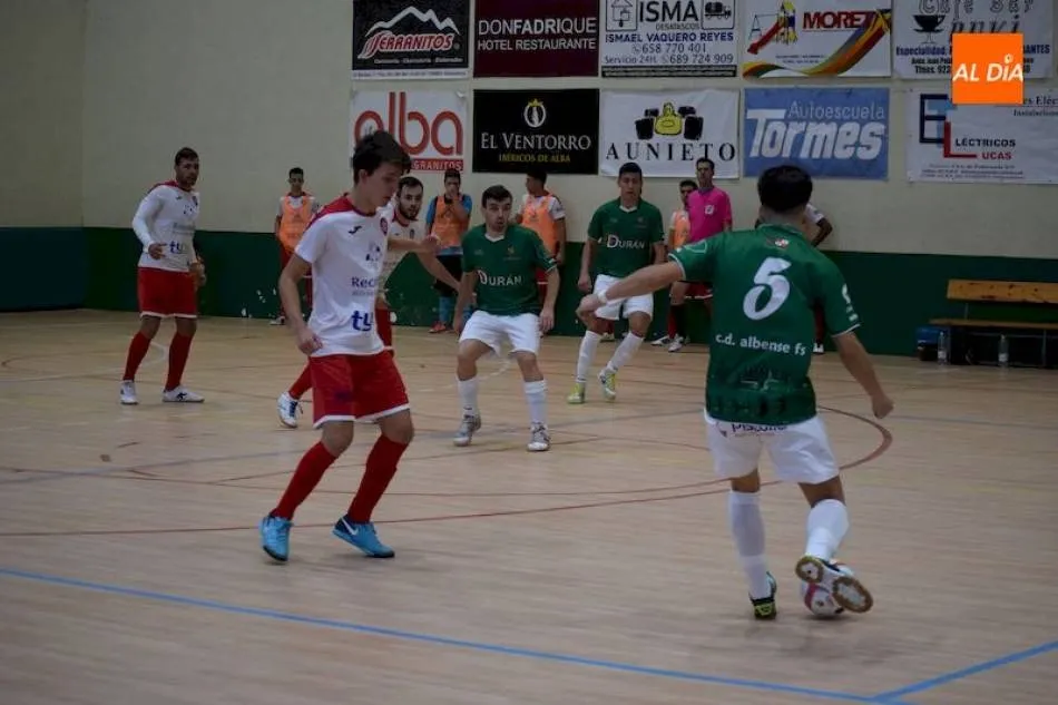 Un partido anterior del Piensos Durán Albense