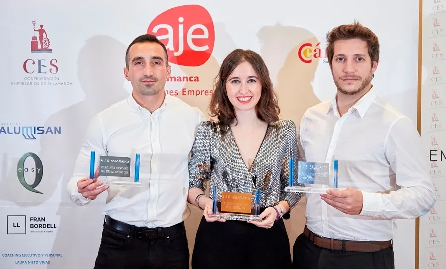 El Premio a la Innovación en el negocio en 2019 fue para Marta Sánchez de PEUVEC, fábrica de ventanas emplazada en Béjar