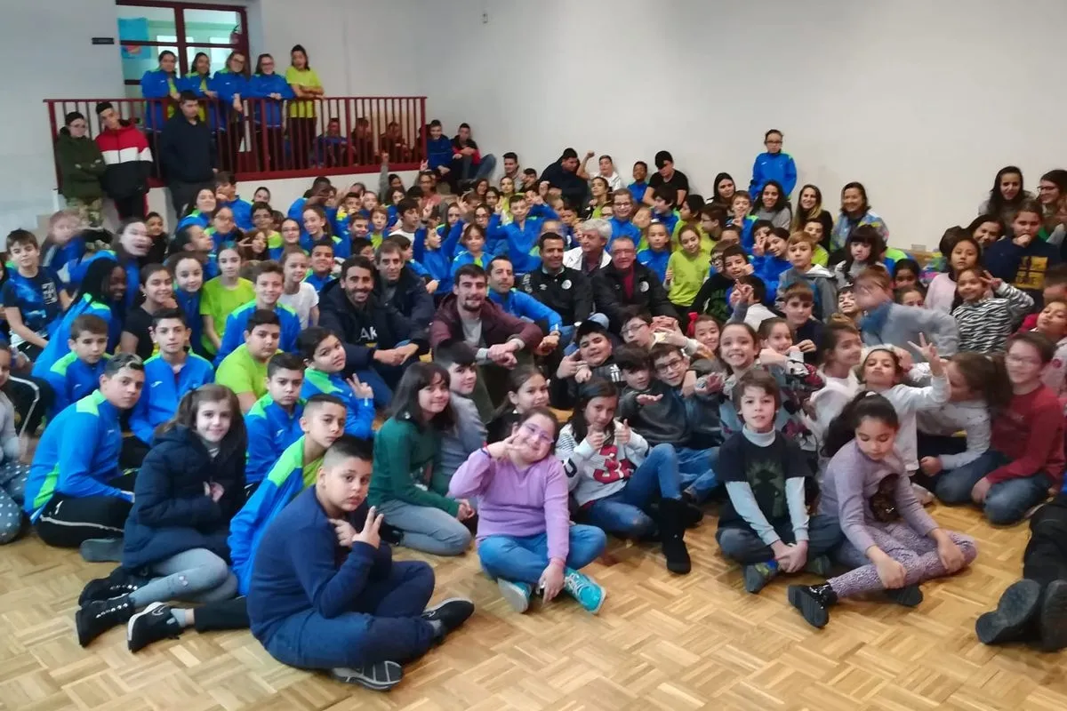 El Salamanca UDS, en el Colegio de Pizarrales