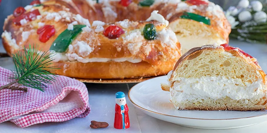 Un roscón de Reyes