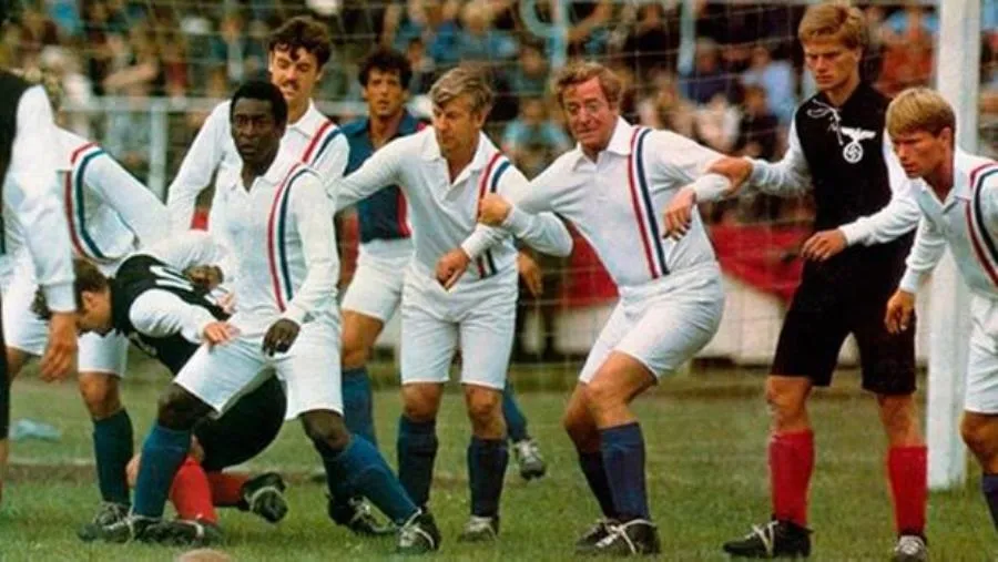 Una de las escenas de la película Evasión o victoria