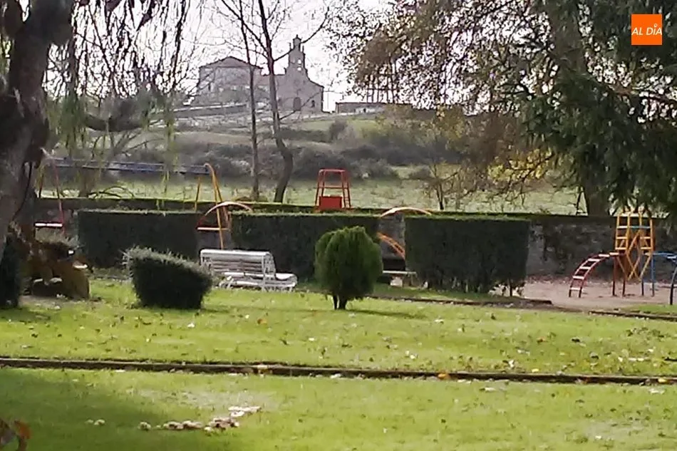 Luces de Otoño en el parque San Nicolás de Vitigudino  