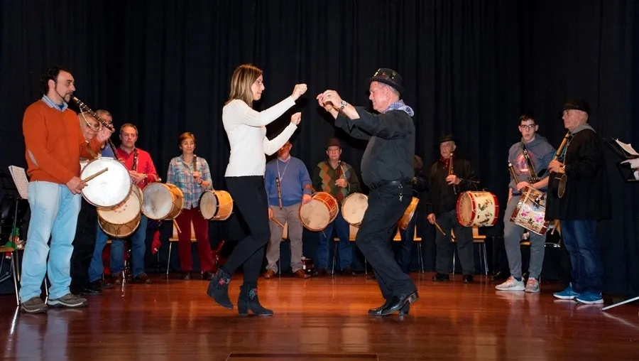 Uno de los bailes charros que disfrutaron los asistentes a este festival. Foto de Manuel Lamas