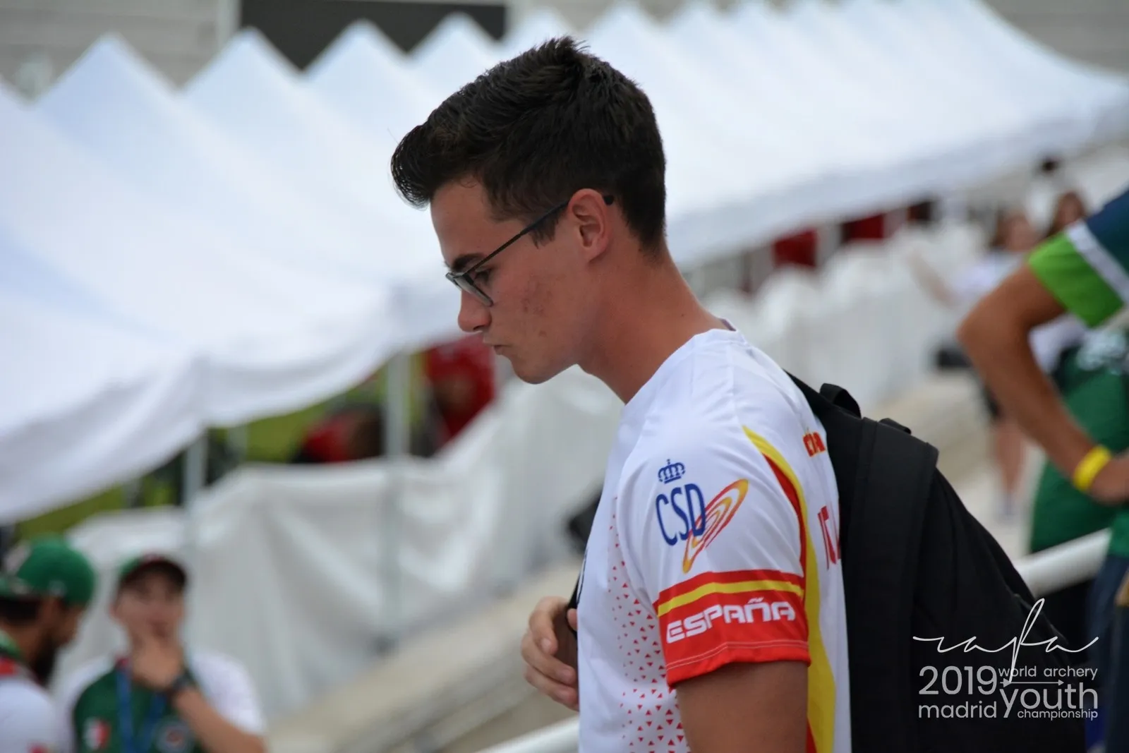 El arquero Carlos Iglesias