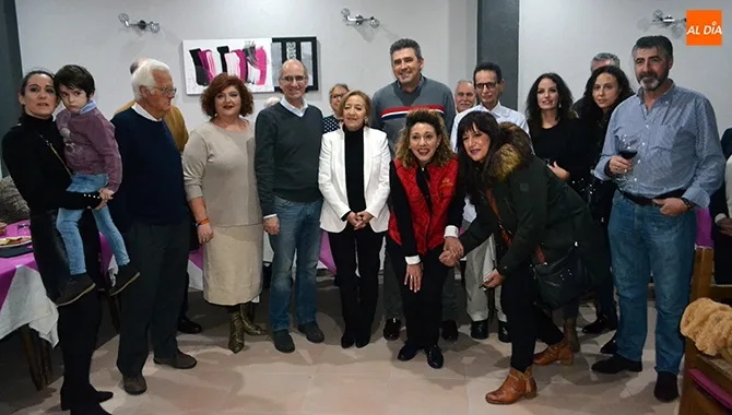 Javier Iglesias participaba en la tradicional celebración navideña del Partido Popular