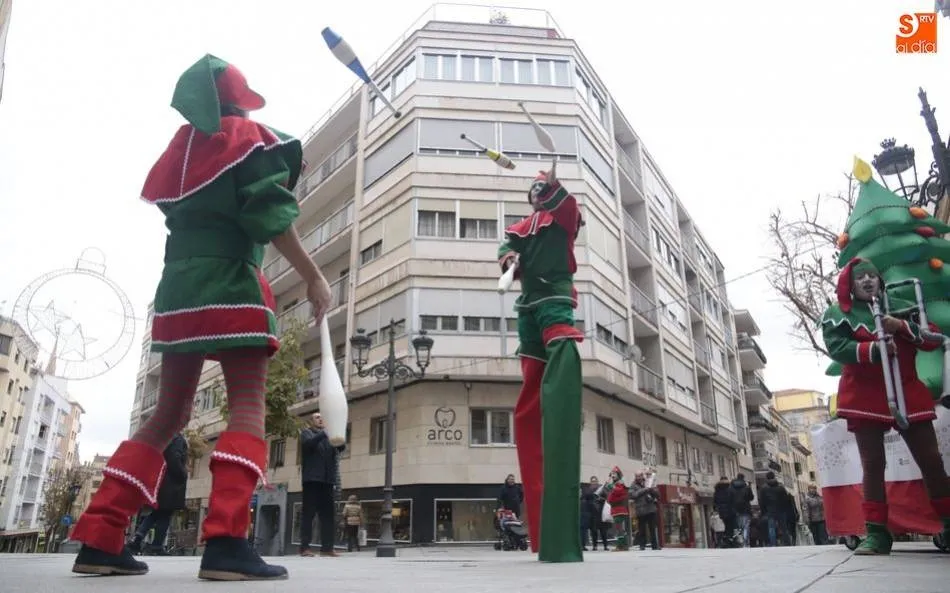 La animación navideña recorrerá este fin de semana las calles de Salamanca / Archivo