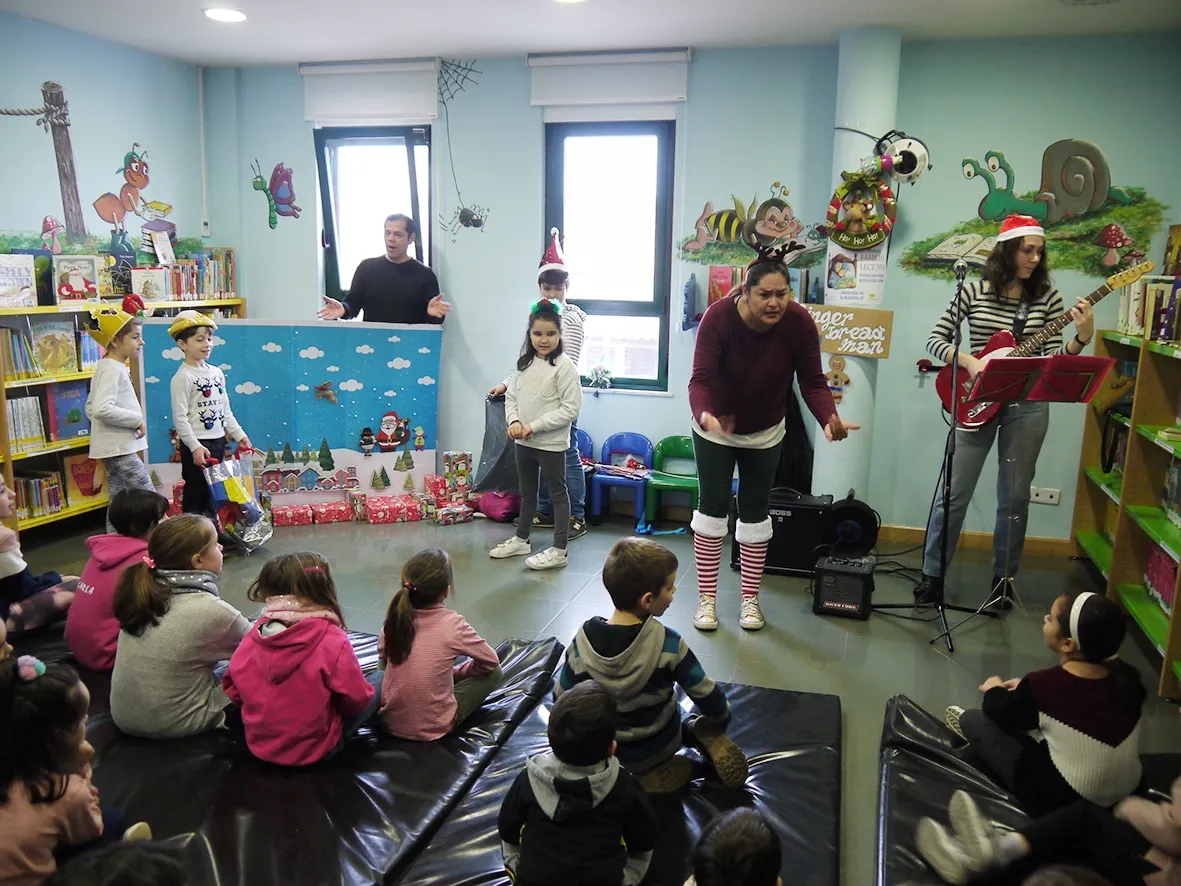 Una de las actividades navideñas