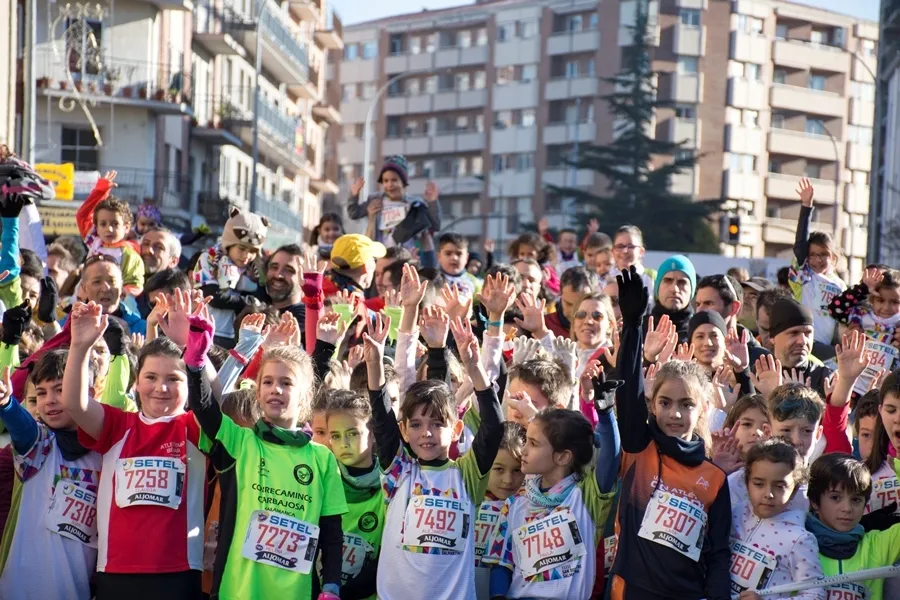 Las fotos que no has visto de la San Silvestre salmantina