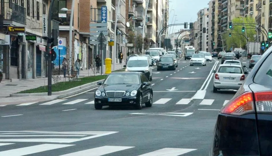 El tráfico de la capital charra es una de las prioridades para Podemos Salamanca. Foto de Lydia González