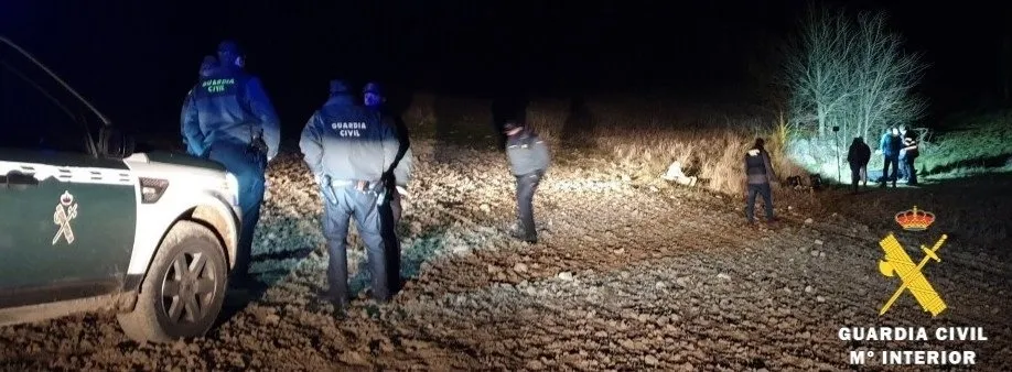 Hallazgo del cadáver, que se encontraba entre unos matorrales próximos a la zona de labranza en Rubena (Burgos)