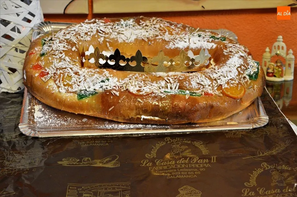Delicioso ejemplar de Roscón de Reyes de La Casa del Pan II