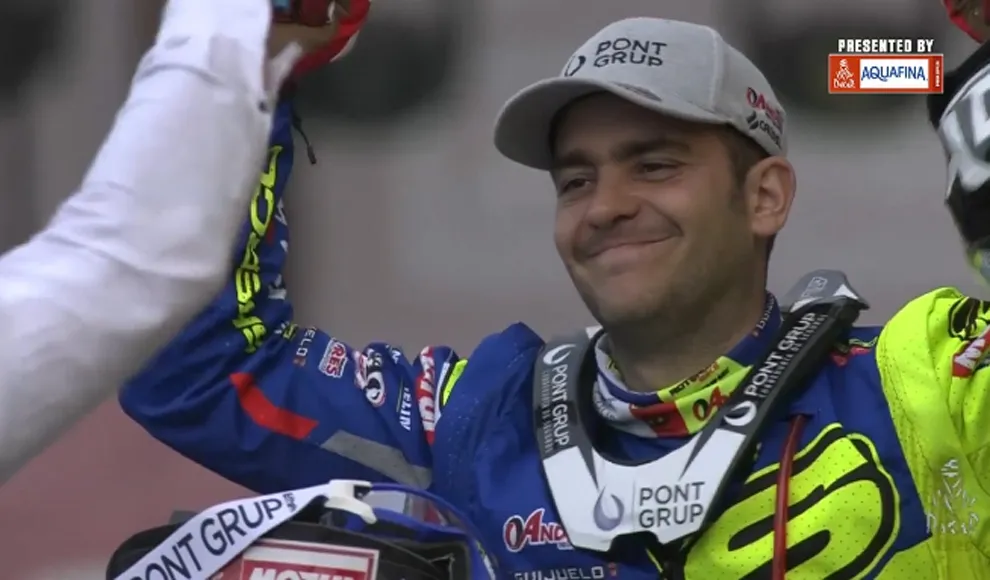 El corredor Lorenzo Santolino