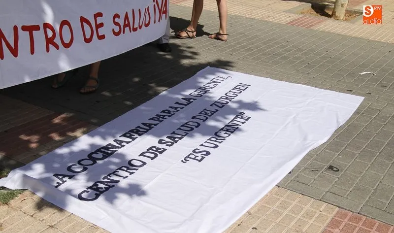 Movilizaciones para reclamar el centro de salud de El Zurguén