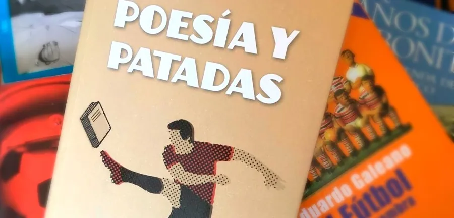 Portada de Poesía y patadas, de Miguel Ángel Ortiz