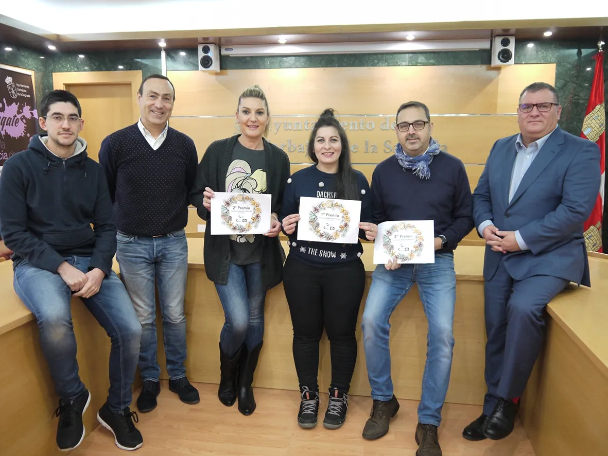 Momento de la entrega de premios