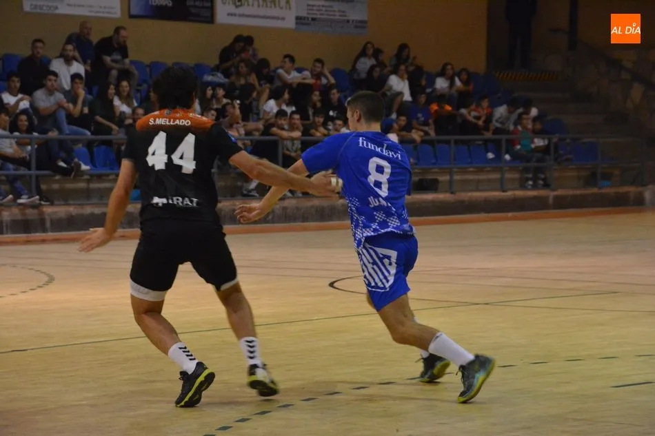 Un partido del BM Salamanca en casa