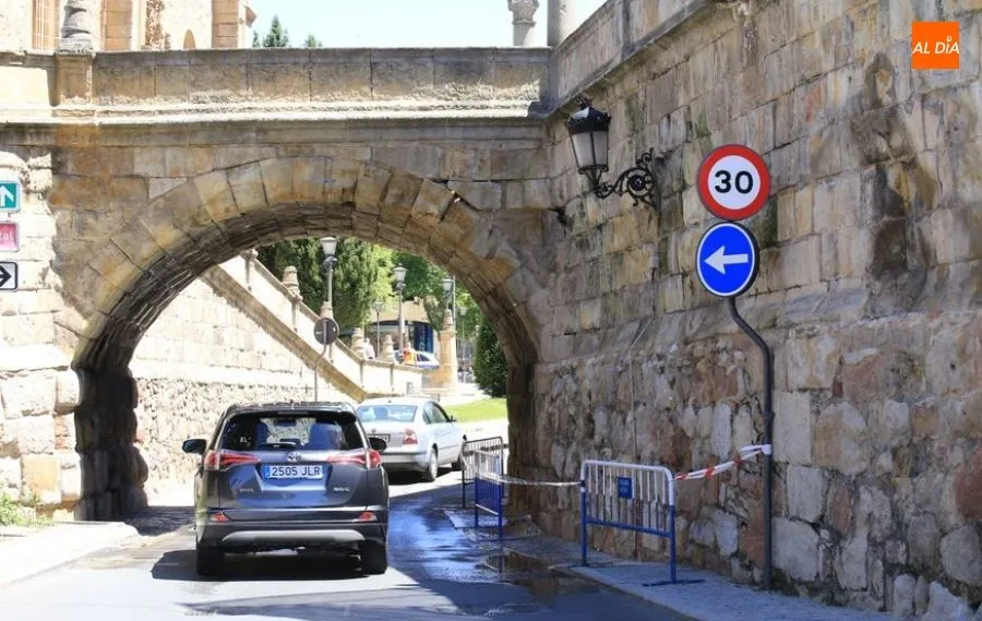 La calle Arroyo de Santo Domingo se cortará al tráfico la próxima semana
