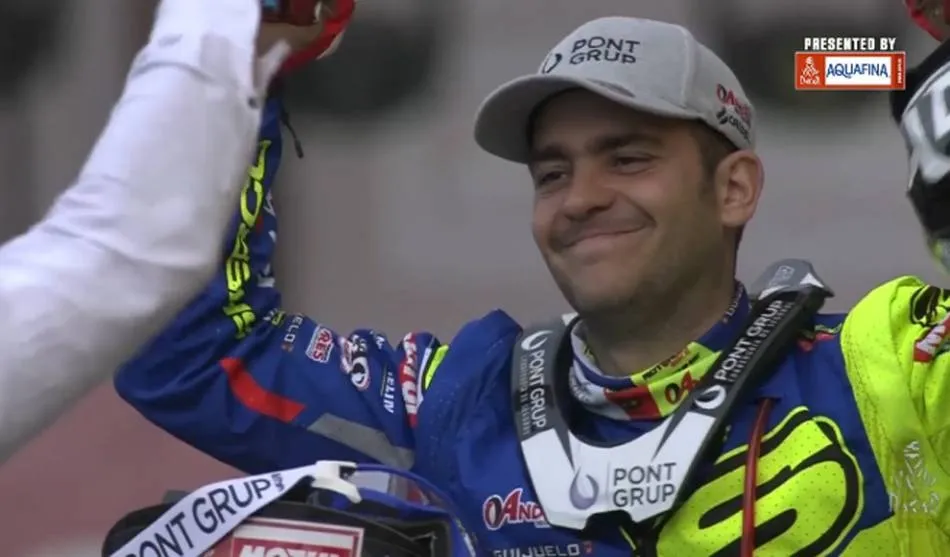 El corredor Lorenzo Santolino