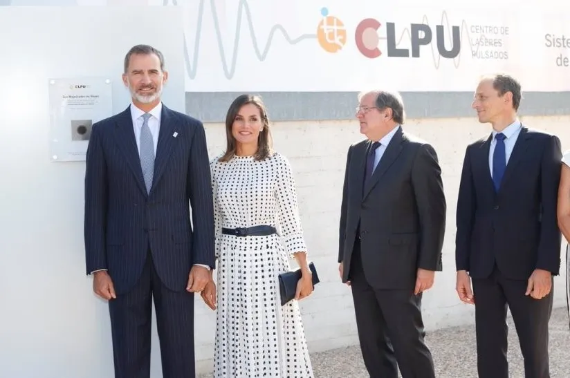 Los Reyes de España en una de sus últimas visitas a Salamanca