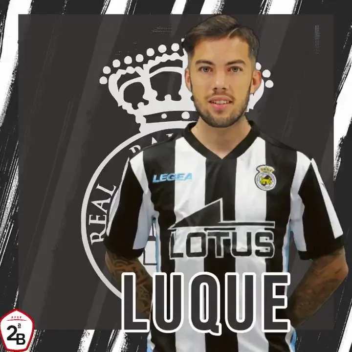Luque, con el Linense
