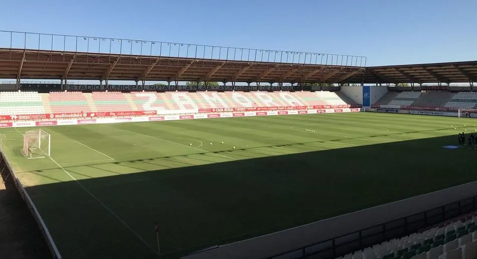 El estadio Ruta de la Plata de Zamora cuenta con casi 8.000 asientos. Foto: Zamora CF