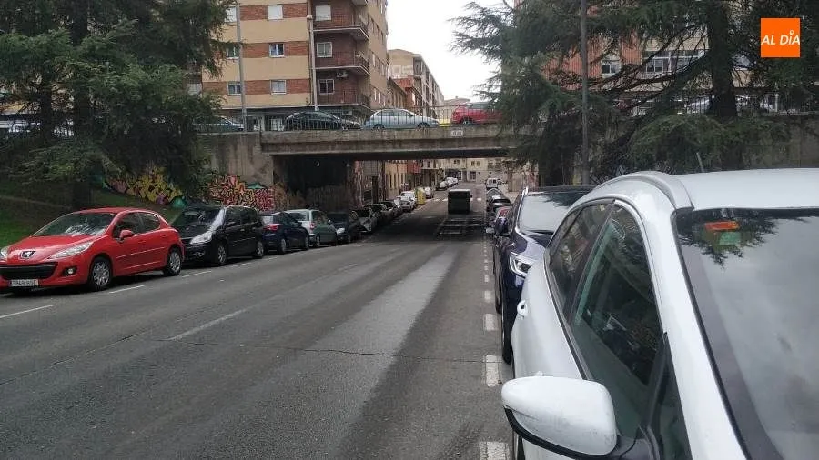 Calle Mallorca, junto a la plaza del Barrio Vidal. Foto de Lydia González