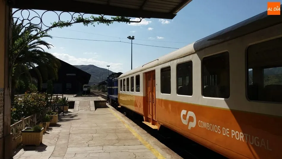 El Tren del Duero en la estación de Pocinho