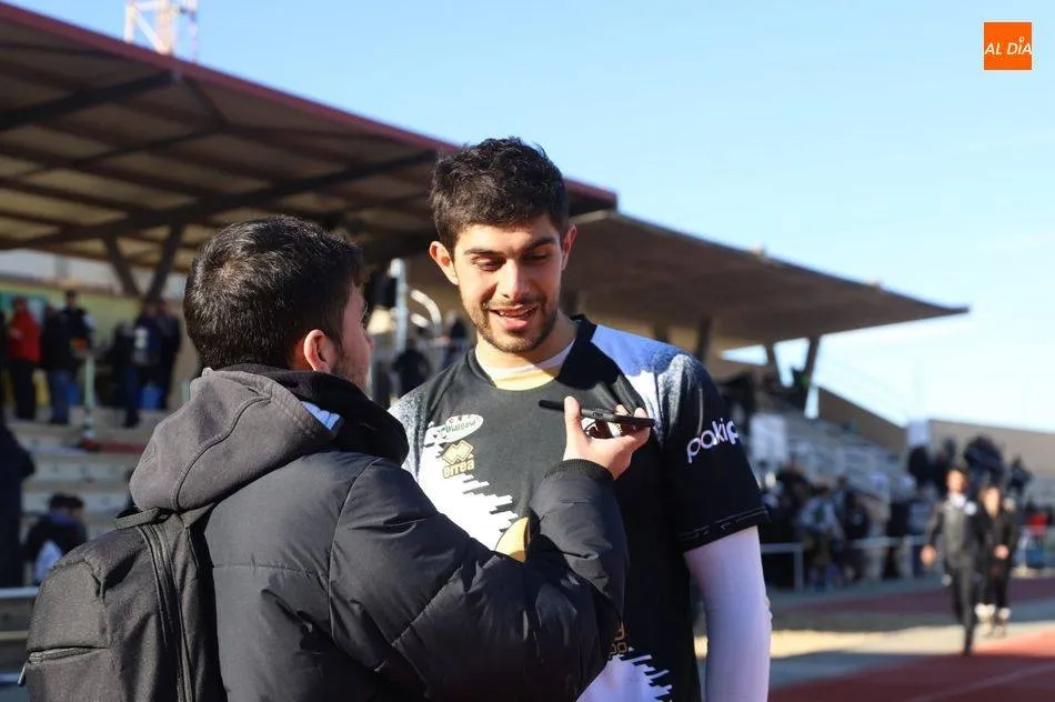 José Ángel, durante una entrevista con este medio