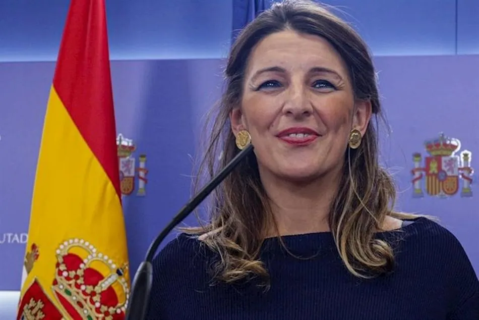 La ministra de Trabajo, Yolanda Díaz | EUROPA PRESS