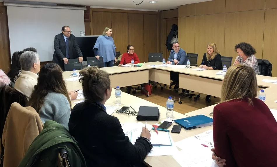 Reunión del grupo de trabajo contra la violencia de género